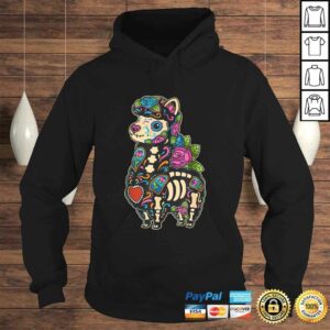 Llama Sugar Skull Mexico Alpaca Calavera Dia De Los Muertos T-shirt 3 Llama Sugar Skull Mexico Alpaca Calavera Dia De Los Muertos T shirt 4