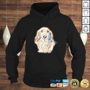 Long Hair Dachshund Gifts Cute Doxie Wiener Dog Lover V-Neck T-Shirt 3 Long Hair Dachshund Gifts Cute Doxie Wiener Dog Lover V Neck T Shirt 4