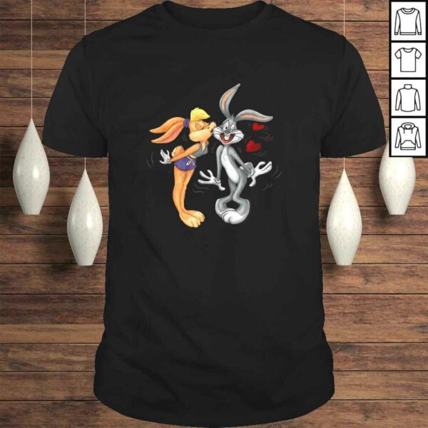 Looney Tunes Bugs and Lola Kiss Valentine’s Day Shirt