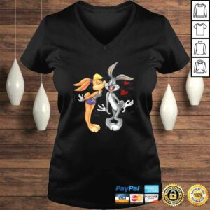 Looney Tunes Bugs and Lola Kiss Valentine's Day Shirt 1 Looney Tunes Bugs and Lola Kiss Valentines Day Shirt 2