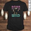 Looney Tunes Taz Born To Be Wild Portrait TShirt