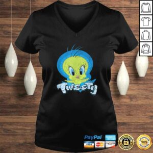 Looney Tunes Tweety Swirl Tee Shirt 1 Looney Tunes Tweety Swirl Tee Shirt 2