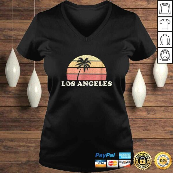 Los Angeles LA CA Vintage Shirt Retro 70s Throwback Tee