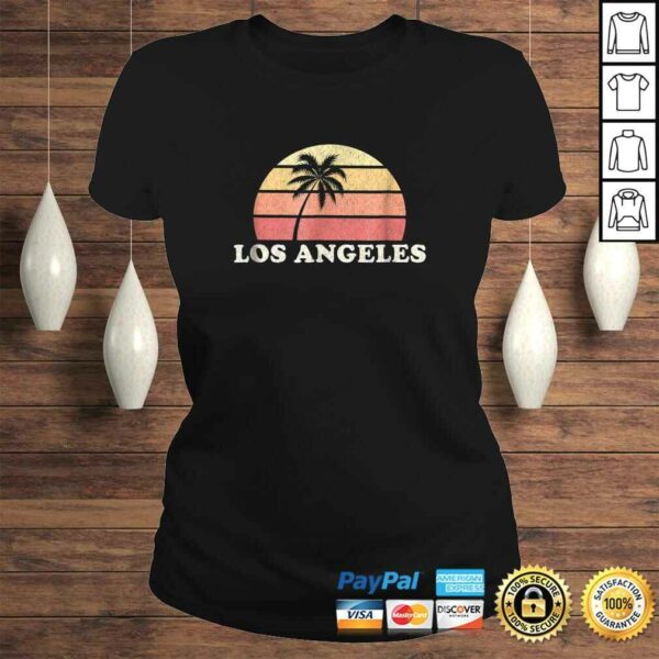 Los Angeles LA CA Vintage Shirt Retro 70s Throwback Tee