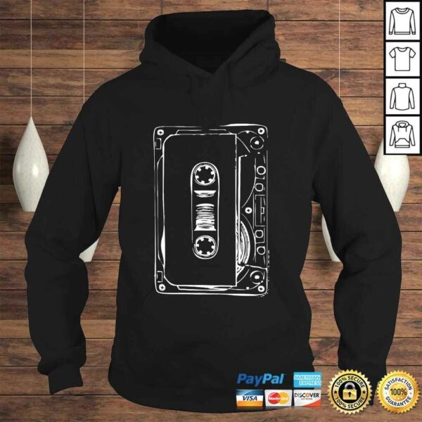 Love Retro Mixtape 80’s Blank Cassette Tape Shirt Gift