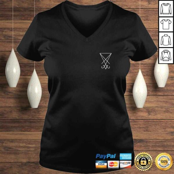 Lucifer Seal  Discreet Satan Symbol Shirt for daily life