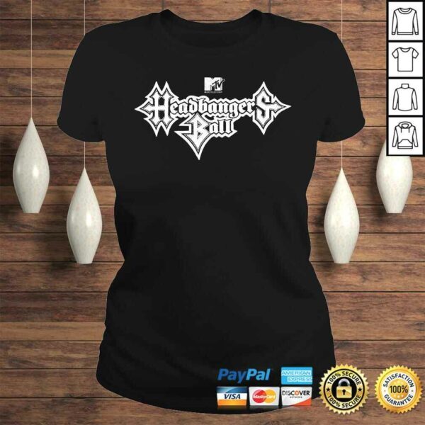 MTV Headbangers Ball Outline Logo TShirt