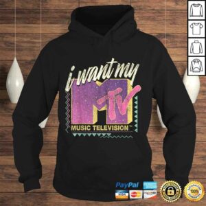 MTV I Want My MTV 90's Retro Colorful Logo Graphic T-shirt 3 MTV I Want My MTV 90s Retro Colorful Logo Graphic T shirt 4