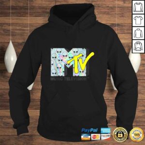 MTV Logo Alien Heads Tee T-Shirt 3 MTV Logo Alien Heads Tee T Shirt 4