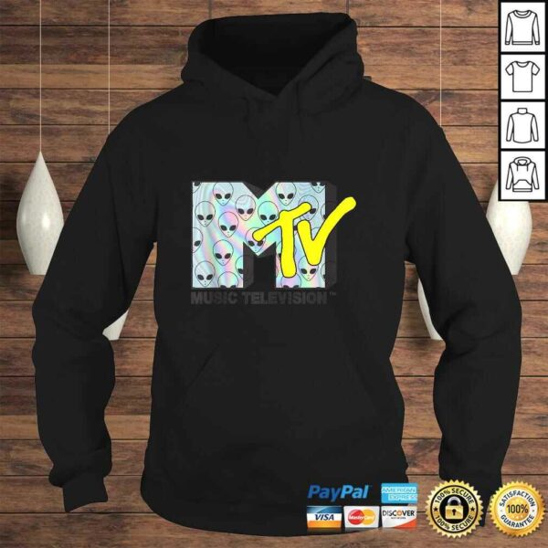 MTV Logo Alien Heads Tee T-Shirt