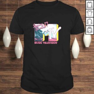 MTV Logo Spring Break 1987 Throwback TShirt MTV Logo Spring Break 1987 Throwback TShirt