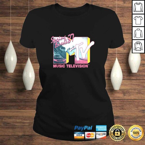 MTV Logo Spring Break 1987 Throwback TShirt