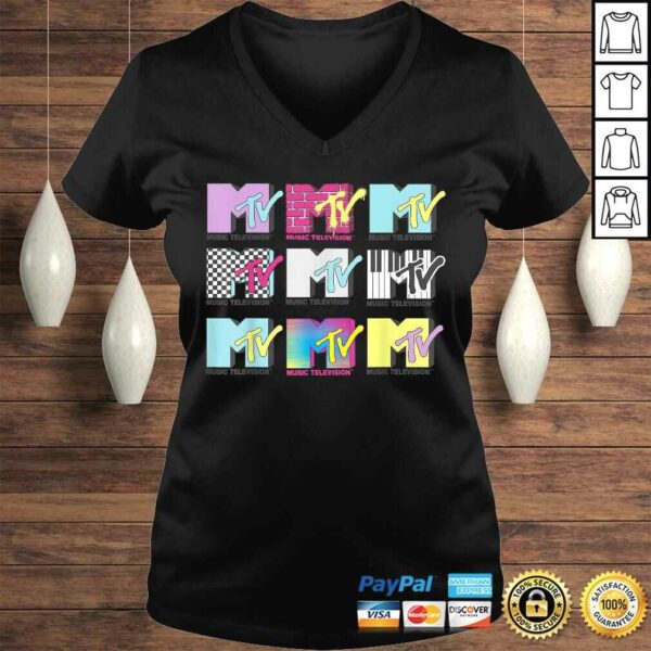 MTV Logo Stack Style Graphic TShirt