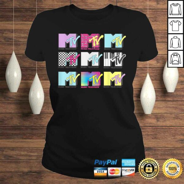 MTV Logo Stack Style Graphic TShirt