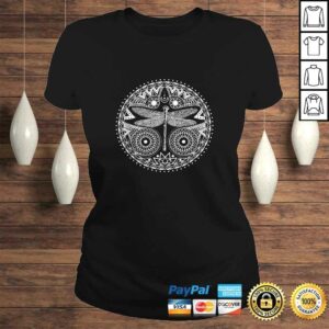 Magical Mandala Dragonfly Crescent Moon Design Gift TShirt 2 Magical Mandala Dragonfly Crescent Moon Design Gift TShirt 3