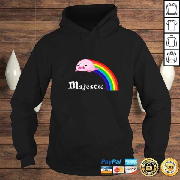 Majestic Blobfish Shirt. Funny Blobfish Rainbow Shirt Tee