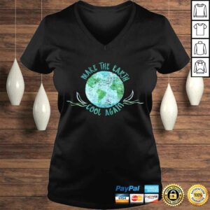 Make the Earth Cool Again – Watercolor Environmental TShirt