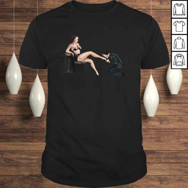 Man In Submission BDSM High Heel Sexy Lingerie Dominatrix TShirt