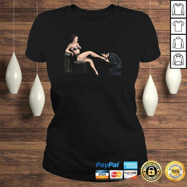 Man In Submission BDSM High Heel Sexy Lingerie Dominatrix TShirt