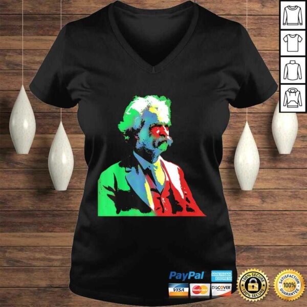 Mark Twain Colorful Old Gentleman Fun Art