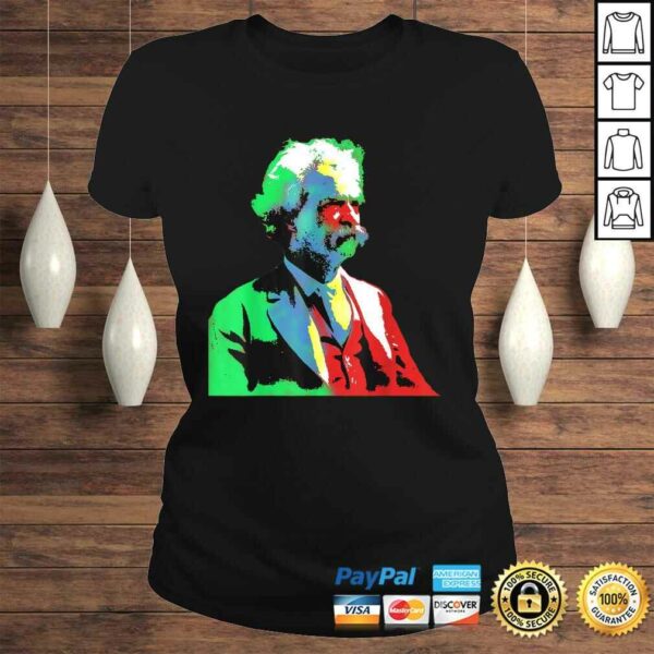 Mark Twain Colorful Old Gentleman Fun Art