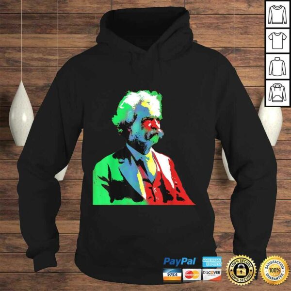 Mark Twain Colorful Old Gentleman Fun Art