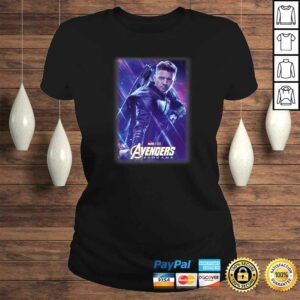 Marvel Avengers Endgame Hawkeye Galactic Poster Shirt 2 Marvel Avengers Endgame Hawkeye Galactic Poster Shirt 3