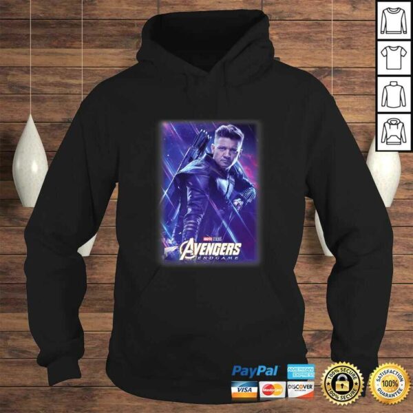 Marvel Avengers Endgame Hawkeye Galactic Poster Shirt