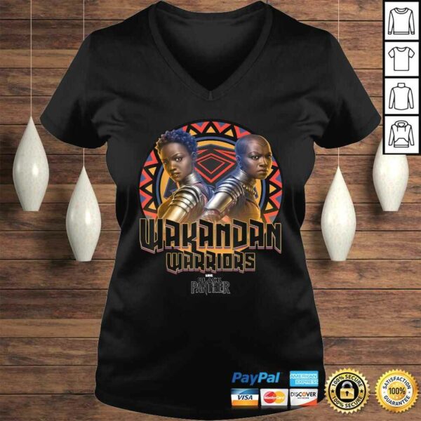 Marvel Black Panther Movie Warrior Circle Graphic Tee T-Shirt