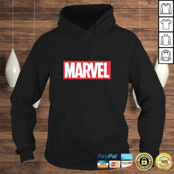 Marvel Classic Red Brick Logo Gift TShirt