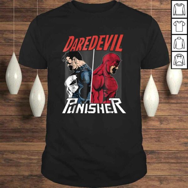 Marvel Daredevil The Punisher Only One Way Graphic TShirt