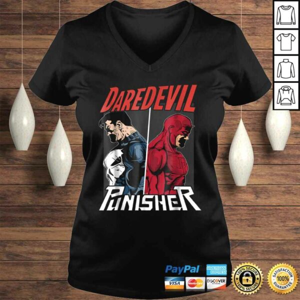 Marvel Daredevil The Punisher Only One Way Graphic TShirt