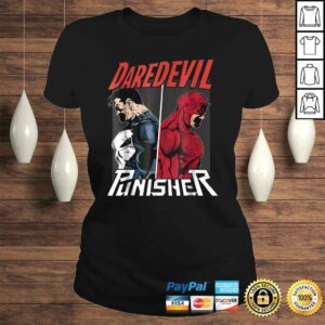 Marvel Daredevil The Punisher Only One Way Graphic TShirt 2 Marvel Daredevil The Punisher Only One Way Graphic TShirt 3