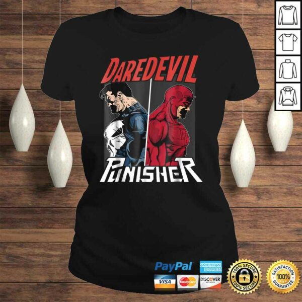 Marvel Daredevil The Punisher Only One Way Graphic TShirt