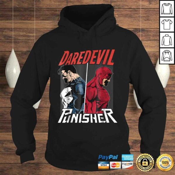 Marvel Daredevil The Punisher Only One Way Graphic TShirt