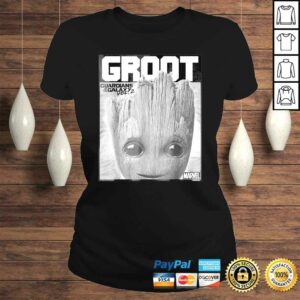 Marvel Guardians Vol. 2 Baby Groot Close-Up Graphic Tee Shirt 2 Marvel Guardians Vol 2 Baby Groot Close Up Graphic Tee Shirt 3