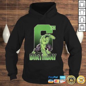 Marvel Hulk Smash 6th Birthday Graphic Gift Top 3 Marvel Hulk Smash 6th Birthday Graphic Gift Top 4