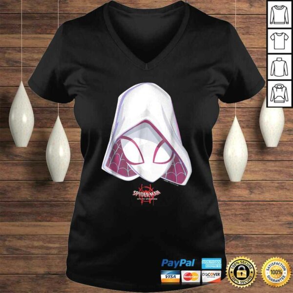 Marvel Spider-Gwen Spiderverse Mask Graphic Shirt