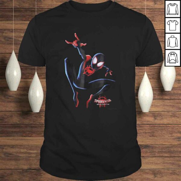 Marvel Spider-Man Spiderverse Miles Morales Graphic Shirt