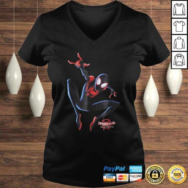 Marvel Spider-Man Spiderverse Miles Morales Graphic Shirt