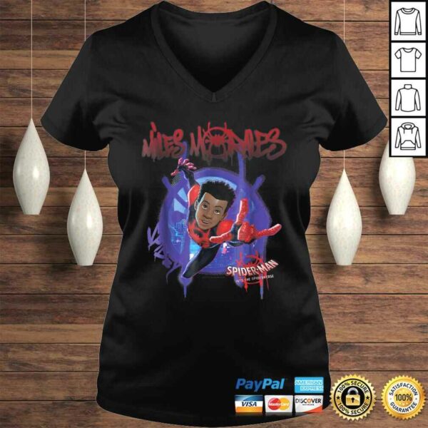 Marvel Spider-Man Spiderverse Miles Morales SplaTee Shirt