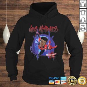 Marvel Spider Man Spiderverse Miles Morales SplaTee Shirt 4