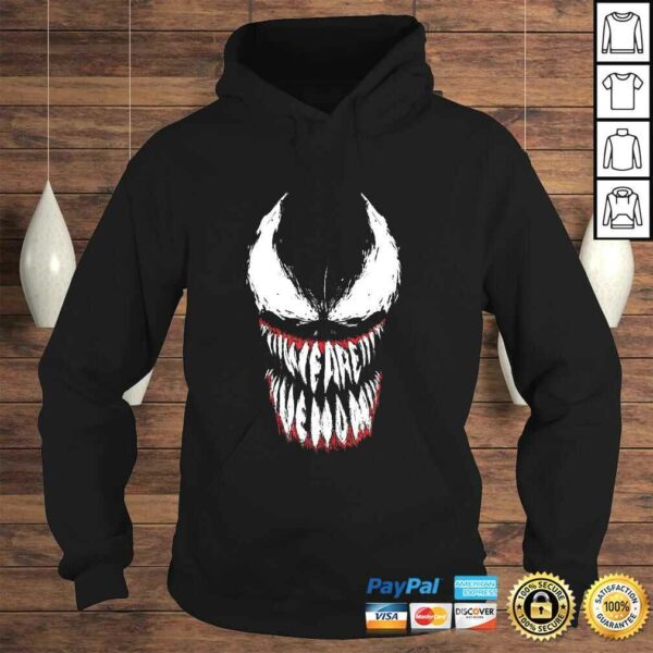 Marvel Venom We Are Venom Face Grin Shirt