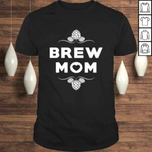 Matching Craft Brew Mom or Expecting Mothers Womens TShirt Matching Craft Brew Mom or Expecting Mothers Womens TShirt