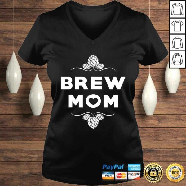 Matching Craft Brew Mom or Expecting Mothers Womens TShirt