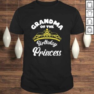 Matching Princess Birthday Grandma of Birthday Princess TShirt Matching Princess Birthday Grandma of Birthday Princess TShirt