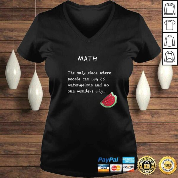 Math Shirts. Discover Math Watermelons TShirt Gift