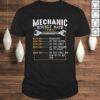 Mechanic Hourly Rate Labor Rates Funny Co-Workers Car Lover Shirt