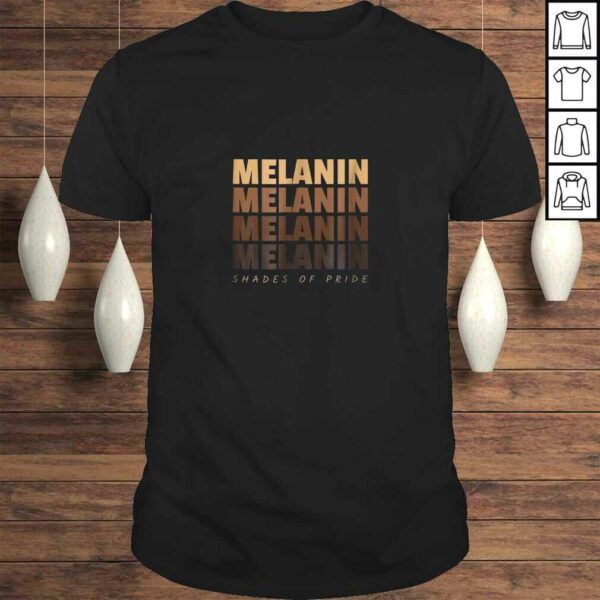 Melanin Shades of Pride Shirt Magic Poppin Goddess