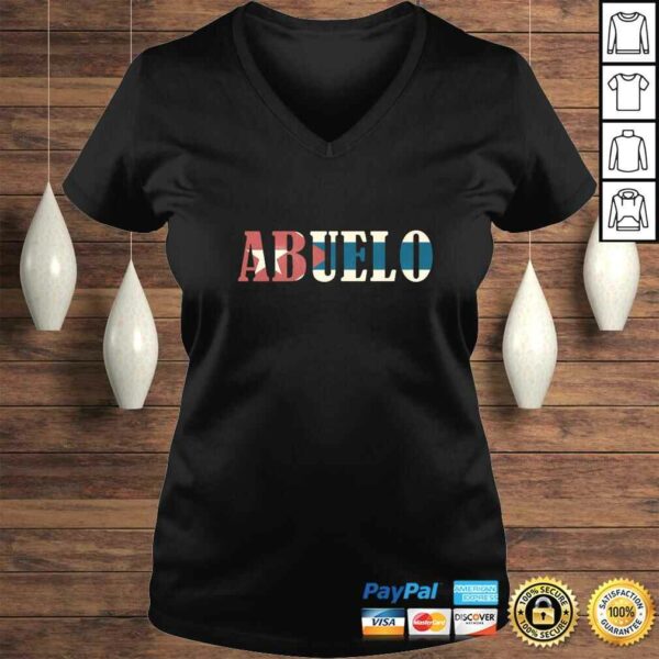 Mens Abuelo Vintage Cuban Flag TShirt